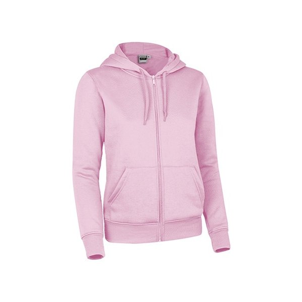 Immagine Felpa donna con cappuccio BONDI Val | 100%Pol | 280 g/m2 personalizzata con stampa o ricamo