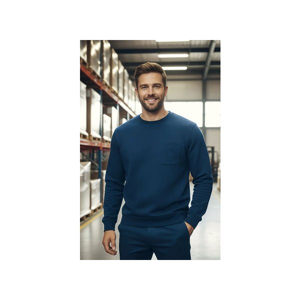 Felpa girocollo RANGO Val | 65%Pol+35%Cot | 300 g/m2 personalizzata con stampa o ricamo