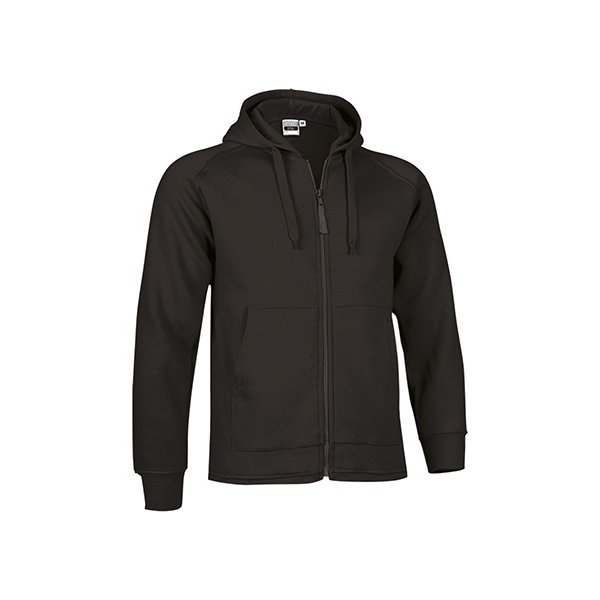 Immagine Felpa cappuccio e zip STEAL Val | 65%Pol+35%Cot | 325 g/m2 personalizzata con stampa o ricamo