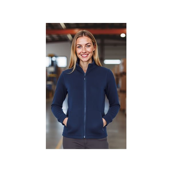 Giacca pile donna GLACE Val | 100%Pol | 300 g/m2 personalizzata con stampa o ricamo
