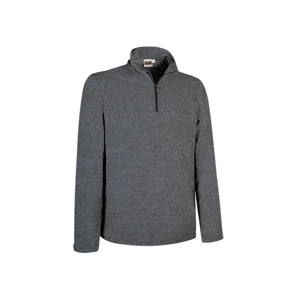 Immagine Maglione pile mezza zip IDAHO Val |100%POL | 200 g/m2 personalizzato con stampa o ricamo