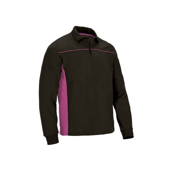 Immagine Polo manica lunga THUNDER Val | 50%Pol+50%Cot | 220 g/m2 personalizzata con stampa o ricamo