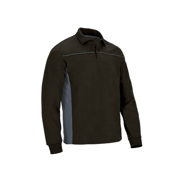 Immagine Polo manica lunga THUNDER Val | 50%Pol+50%Cot | 220 g/m2 personalizzata con stampa o ricamo