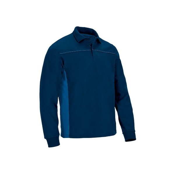 Immagine Polo manica lunga THUNDER Val | 50%Pol+50%Cot | 220 g/m2 personalizzata con stampa o ricamo