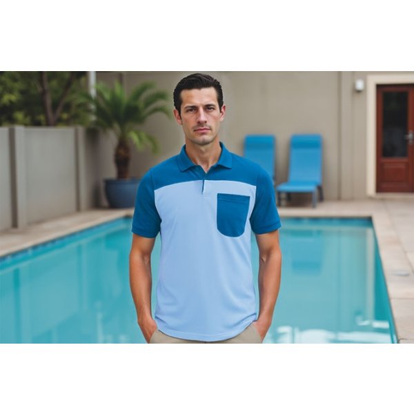 Immagine Polo tecnica TYPHOON Val | 100%Pol | 170 g/m2 personalizzata con stampa o ricamo