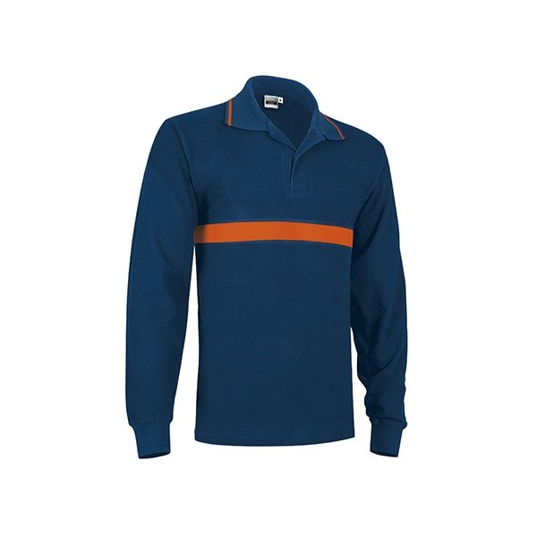 Immagine Polo a manica lunga SERVER Val | 100%Cot | 220 g/m2 personalizzata con stampa o ricamo 