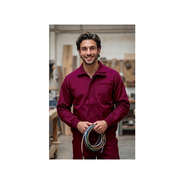 Giacca da lavoro CHISPA Val | 100%Cot | 250 g/m2 personalizzata con stampa o ricamo