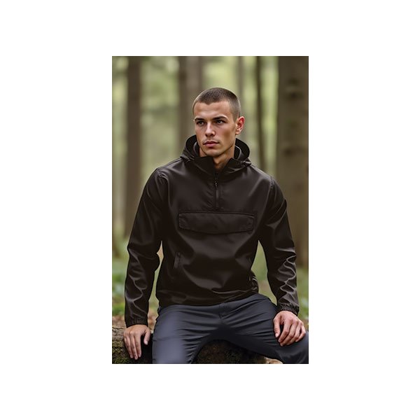 K-way con cappuccio DUNDEE Val | POL 100% | 100 g/m2 personalizzata con stampa o ricamo.