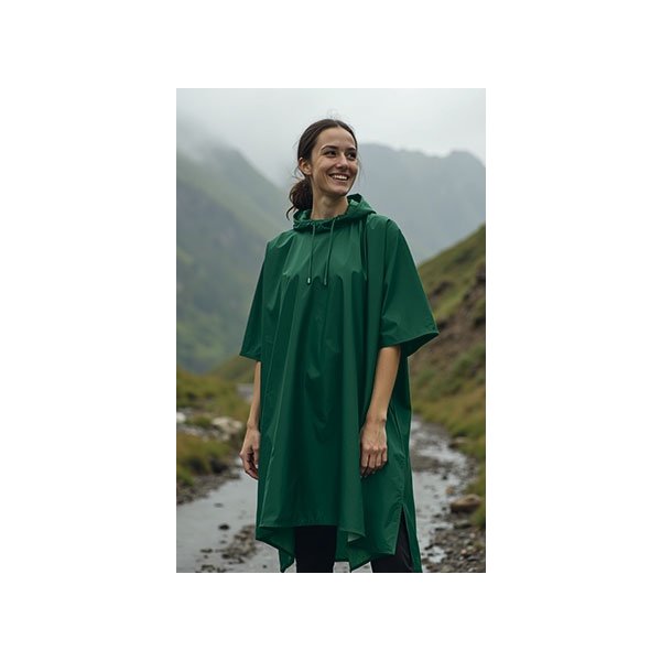 Poncho impermeabile FERROL Val | POL85%, POL15% | 120 g/m2 personalizzata con stampa