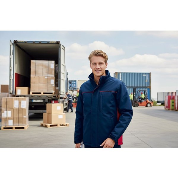 Parka da lavoro impermeabile THUNDER Val | POL 90%, POL10% | 200 g/m2 personalizzato con stampa o ricamo