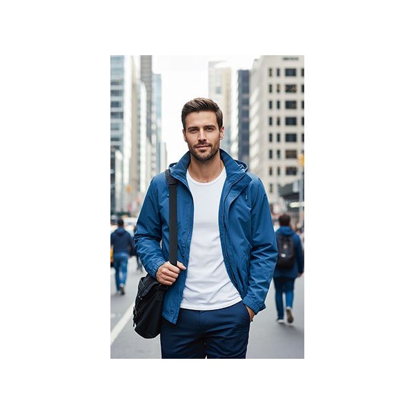 Parka impermeabile ONTARIO Val | POL70%, PVC 30% | 200 g/m2 personalizzato con stampa o ricamo