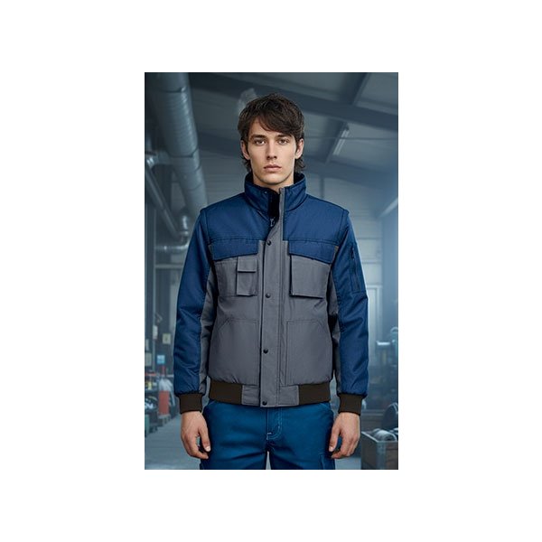 Giacca multitasche SCOOT Val | POL90% POL10% | 200 g/m2 personalizzata con stampa o ricamo