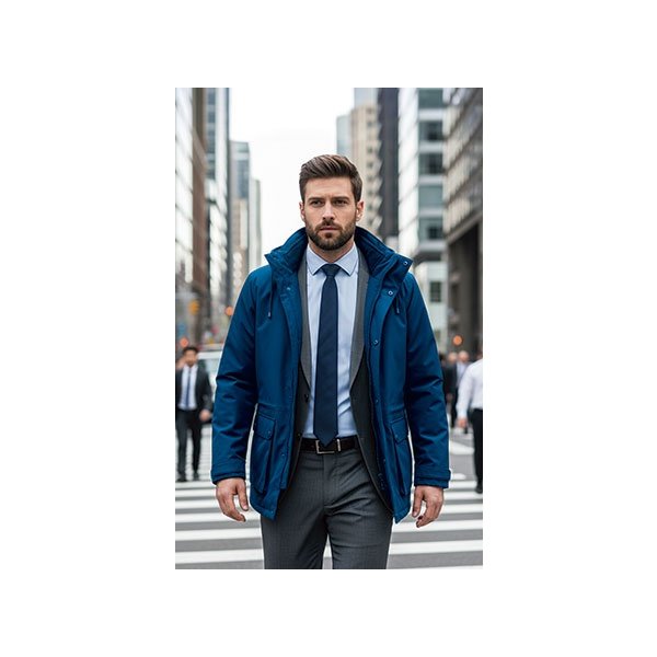 Parka leggero impermeabile AVENUE Val | POL90%,POL10% | 350 g/m2 personalizzato con stampa o ricamo