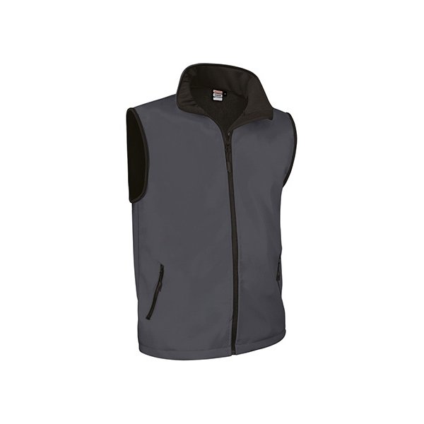 Immagine Gilet softshell TUNDRA Val | POL85%,POL10%,ELA 5%| 350 g/m2 personalizzato con stampa o ricamo