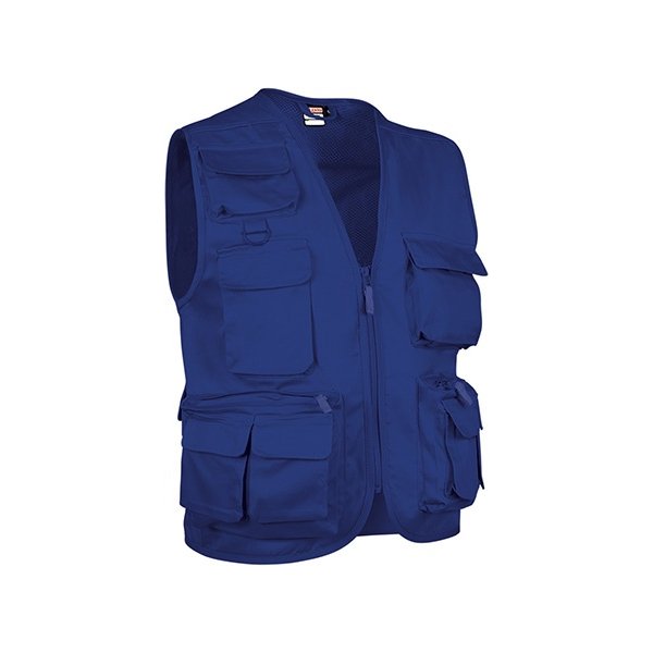 Immagine Gilet multitasche, SAFARI Val | POL65%,COT35% | 200 g/m2 personalizzato con stampa o ricamo