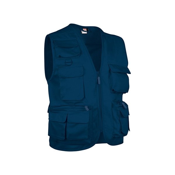 Immagine Gilet multitasche, SAFARI Val | POL65%,COT35% | 200 g/m2 personalizzato con stampa o ricamo