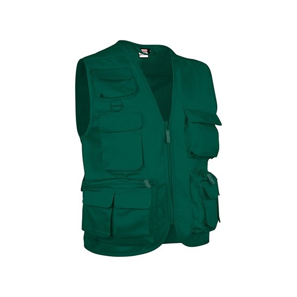 Immagine Gilet multitasche, SAFARI Val | POL65%,COT35% | 200 g/m2 personalizzato con stampa o ricamo
