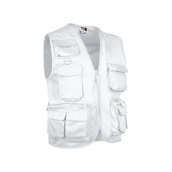 Immagine Gilet multitasche, SAFARI Val | POL65%,COT35% | 200 g/m2 personalizzato con stampa o ricamo
