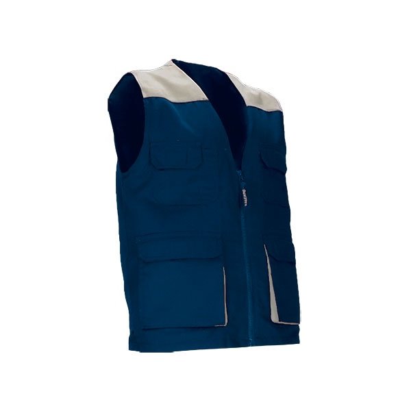 Immagine Gilet da lavoro leggero THUNDER Val | POL65%,COT35%| 200 g/m2 personalizzato con stampa o ricamo