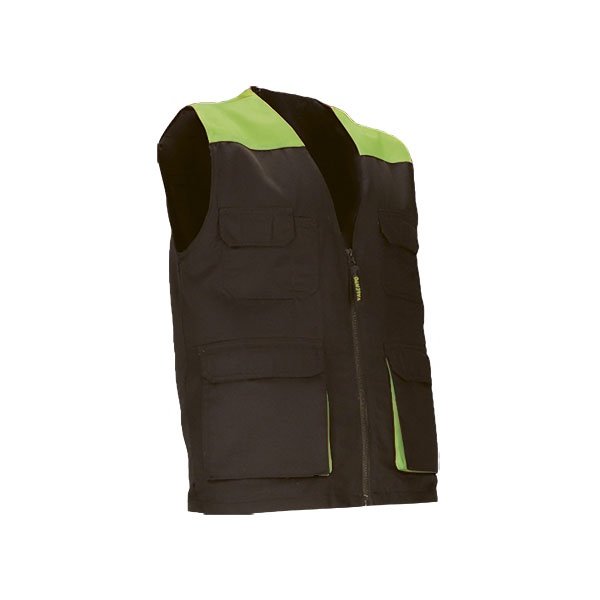 Immagine Gilet da lavoro leggero THUNDER Val | POL65%,COT35%| 200 g/m2 personalizzato con stampa o ricamo