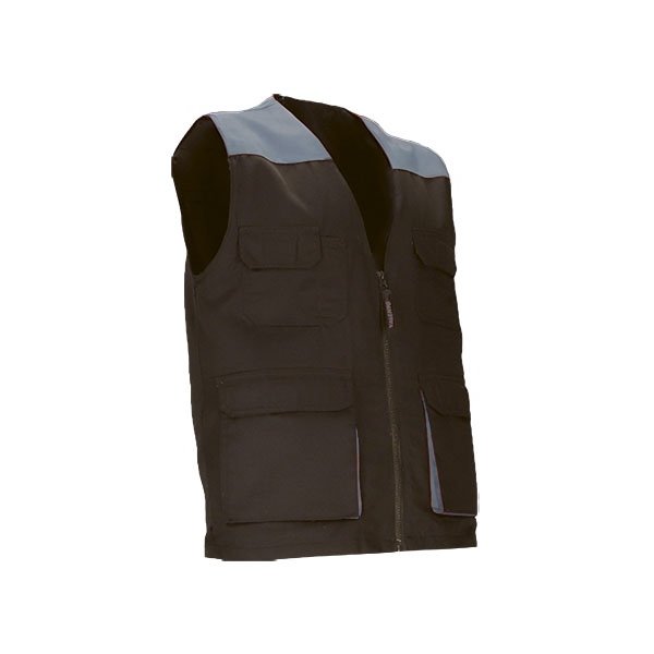 Immagine Gilet da lavoro leggero THUNDER Val | POL65%,COT35%| 200 g/m2 personalizzato con stampa o ricamo