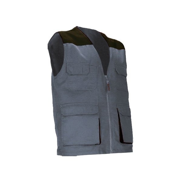 Immagine Gilet da lavoro leggero THUNDER Val | POL65%,COT35%| 200 g/m2 personalizzato con stampa o ricamo