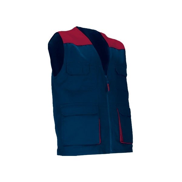 Immagine Gilet da lavoro leggero THUNDER Val | POL65%,COT35%| 200 g/m2 personalizzato con stampa o ricamo
