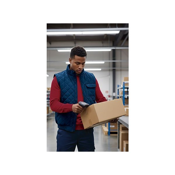 Gilet da lavoro trapuntato HERACLIO Val | POL100% | 400 g/m 2 personalizzato con stampa o ricamo