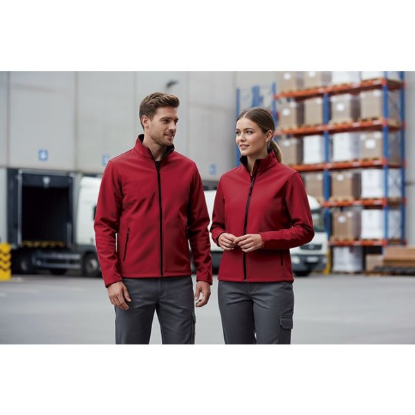Giacca softshell HORIZON Val | POL85%,POL10%,ELA5%| 350 g/m2 personalizzato con stampa o ricamo