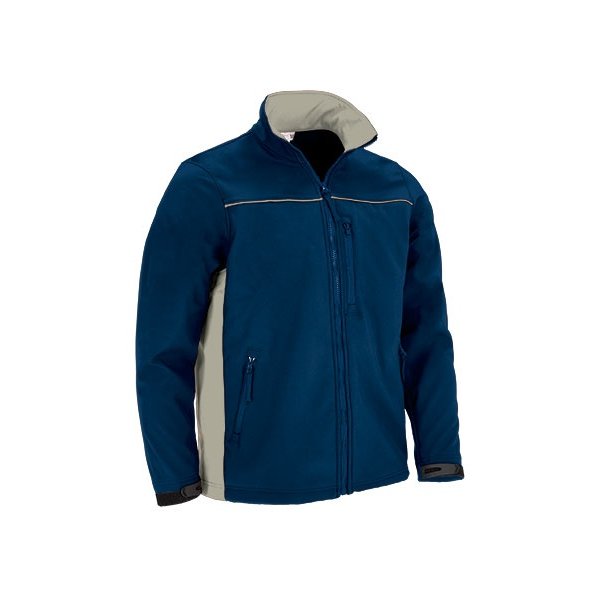Immagine Giacca softshell THUNDER Val | POL85%,POL10%,ELA5%| 350 g/m2 personalizzato con stampa o ricamo