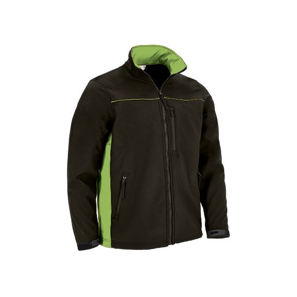 Immagine Giacca softshell THUNDER Val | POL85%,POL10%,ELA5%| 350 g/m2 personalizzato con stampa o ricamo
