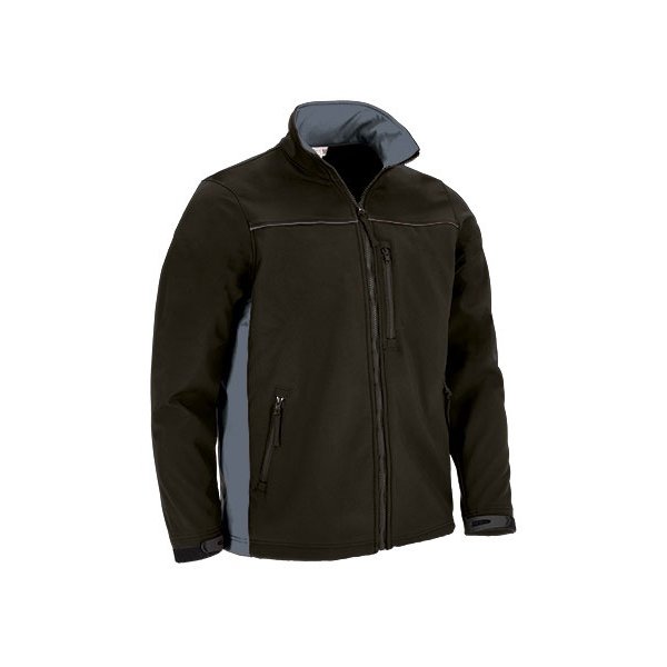 Immagine Giacca softshell THUNDER Val | POL85%,POL10%,ELA5%| 350 g/m2 personalizzato con stampa o ricamo