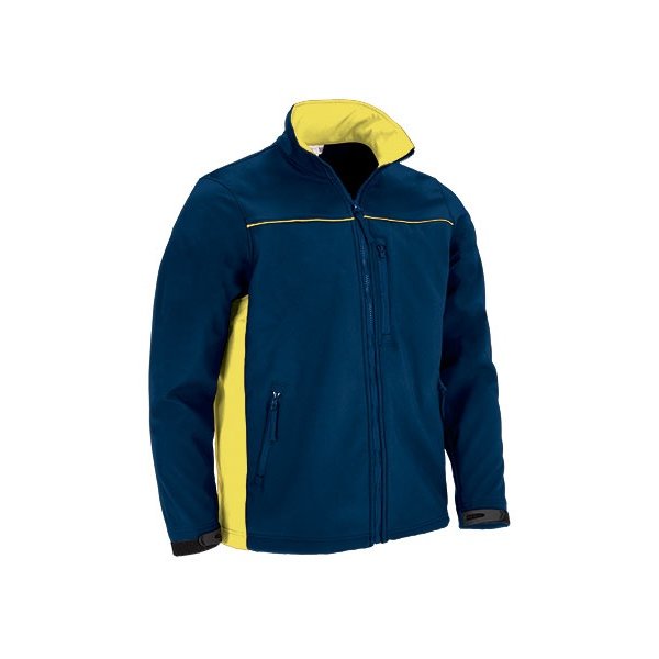 Immagine Giacca softshell THUNDER Val | POL85%,POL10%,ELA5%| 350 g/m2 personalizzato con stampa o ricamo