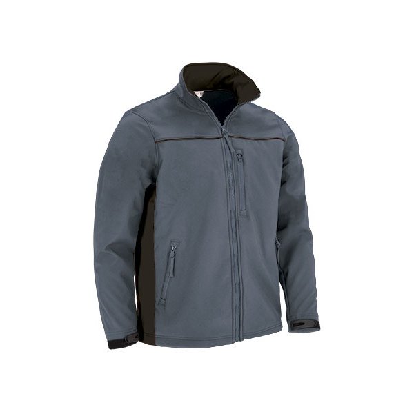 Immagine Giacca softshell THUNDER Val | POL85%,POL10%,ELA5%| 350 g/m2 personalizzato con stampa o ricamo