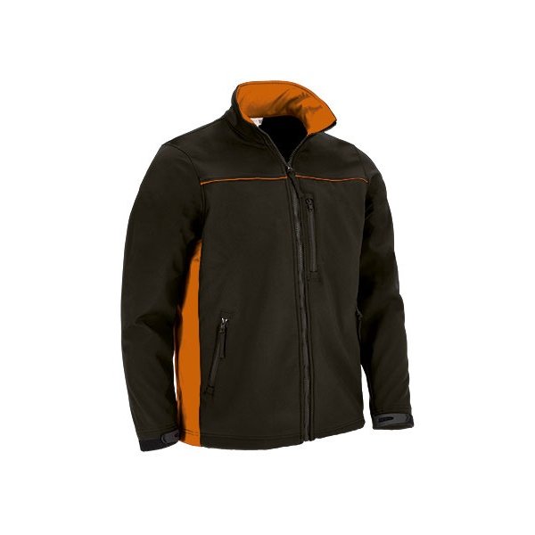 Immagine Giacca softshell THUNDER Val | POL85%,POL10%,ELA5%| 350 g/m2 personalizzato con stampa o ricamo