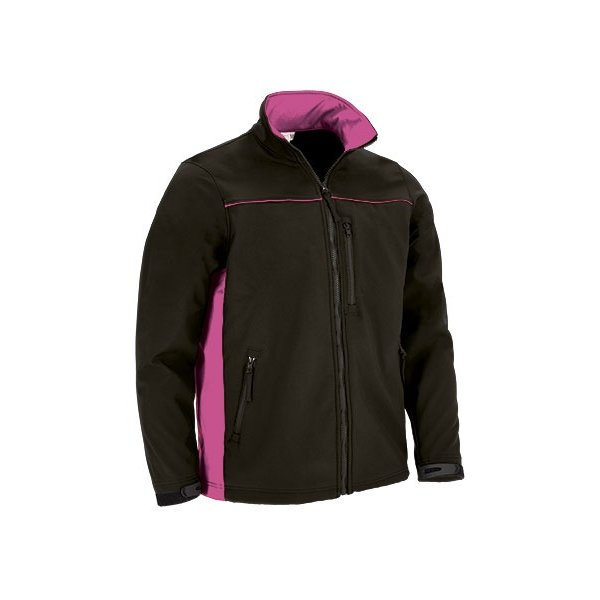 Immagine Giacca softshell THUNDER Val | POL85%,POL10%,ELA5%| 350 g/m2 personalizzato con stampa o ricamo