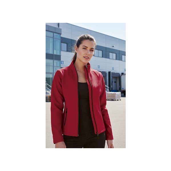 Giacca softshell CECILE | POL 85%, POL10%, ELA 5% | 350 g/m2 personalizzata con stampa o ricamo