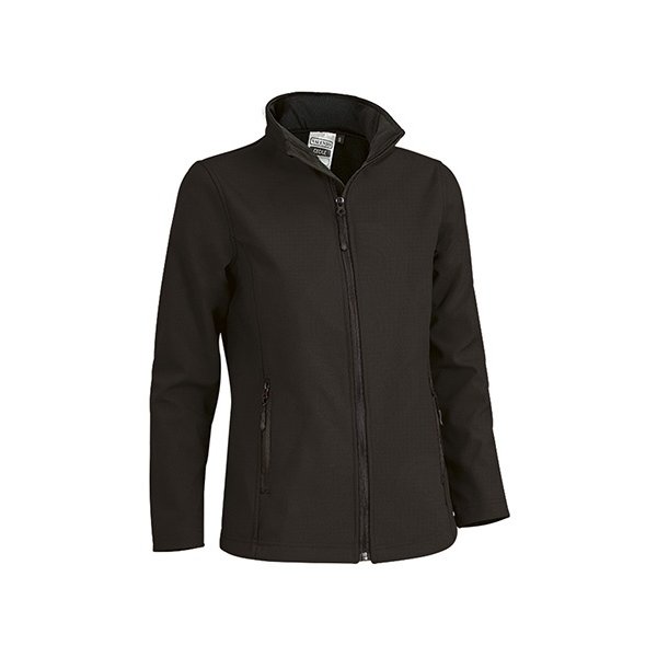 Immagine Giacca softshell CECILE | POL 85%, POL10%, ELA 5% | 350 g/m2 personalizzata con stampa o ricamo