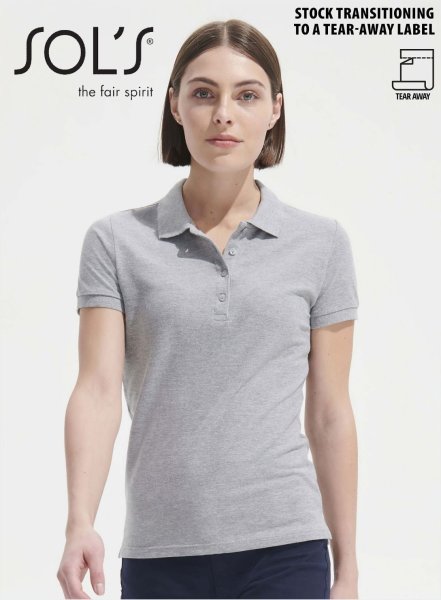 Polo Donna PEOPLE | 100% cotone | 210gr