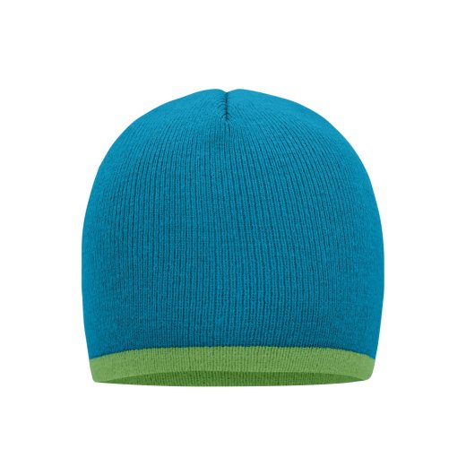 beanie-with-contrasting-border-turquoise-lime-green.webp