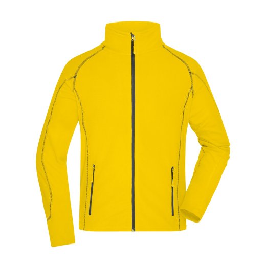 mens-structure-fleece-jacket-yellow-carbon.webp