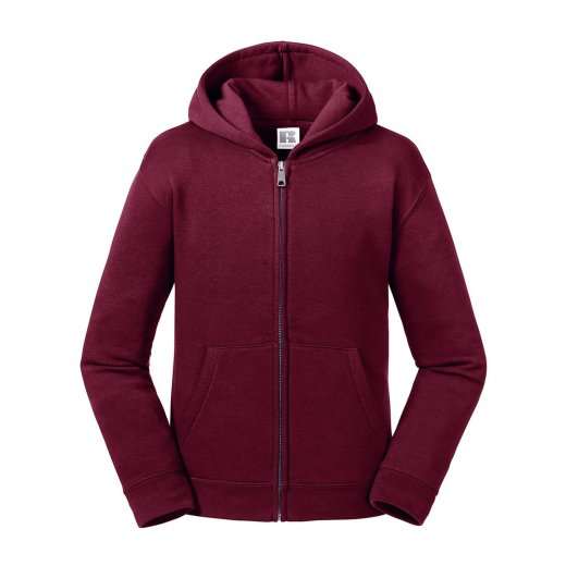 Felpa con cappuccio e zip bimbo Authentic Hooded Sweat with zip RUSSEL