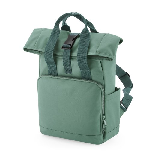Zaino Recycled Mini Twin Handle Roll-Top Backpack
