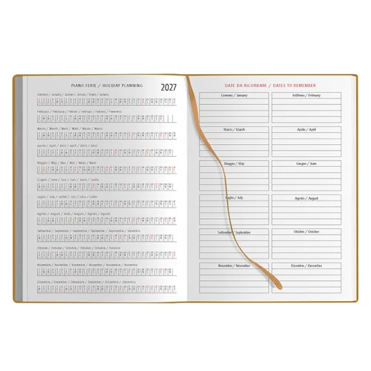 Immagine AGENDA GIORNALIERA ECO 15x21