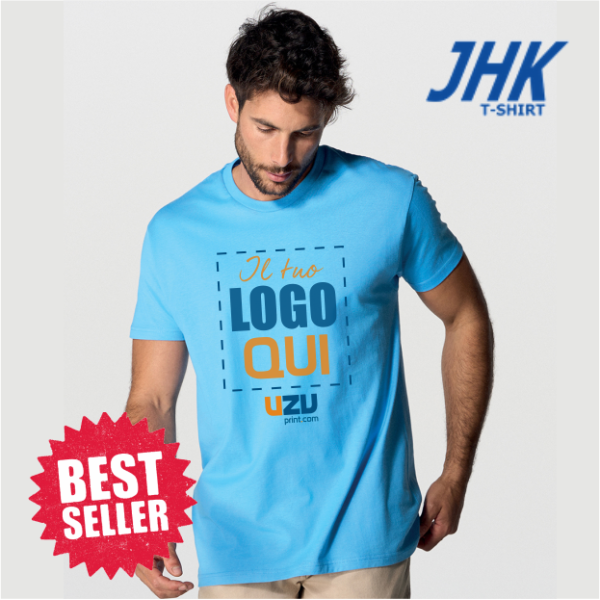 T-SHIRT TSRA150 JHK | 100% Cotone | 155gr