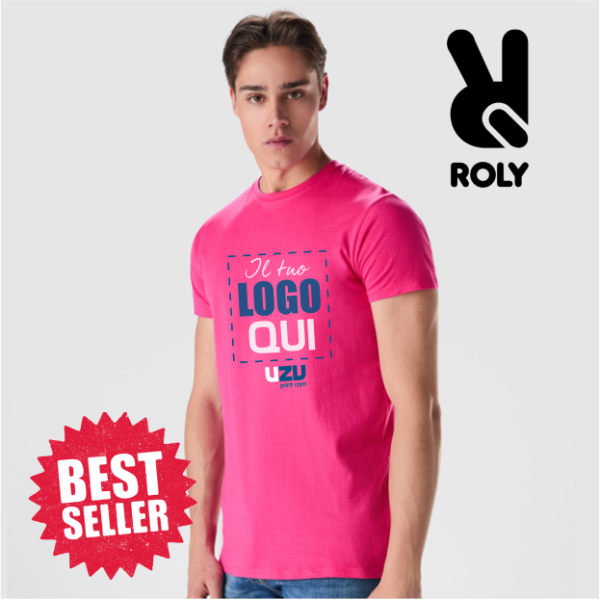 T-shirt Roly ATOMIC | 100% Cotone | 150gr