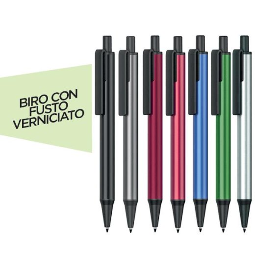 PENNA IN ALLUMINIO CON FUSTO VERNICIATO